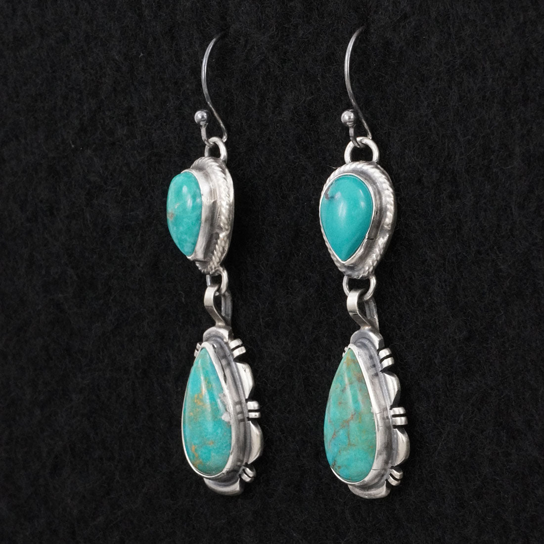 Thomas Francisco Turquoise & Sterling Silver Earrings