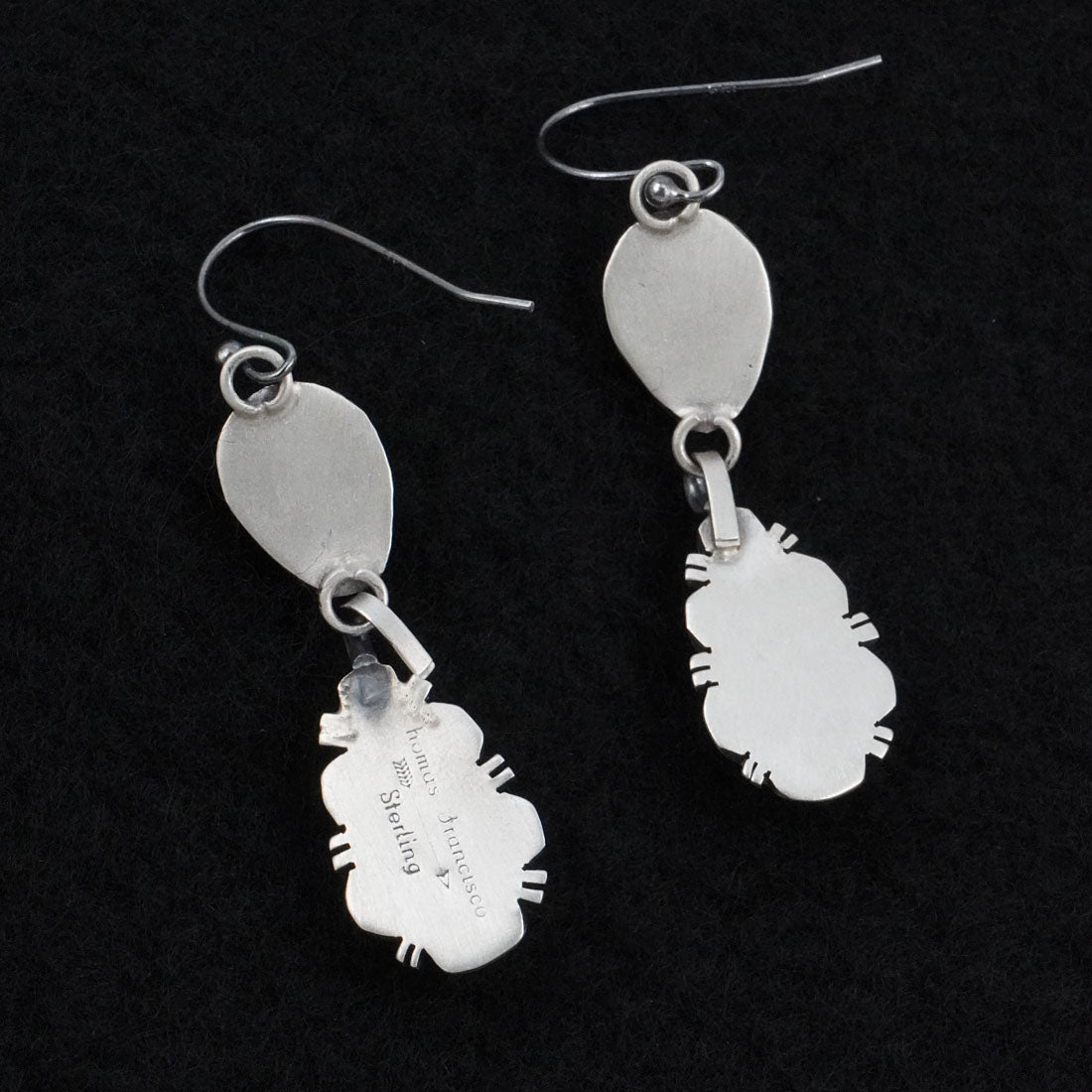 Thomas Francisco Turquoise & Sterling Silver Earrings