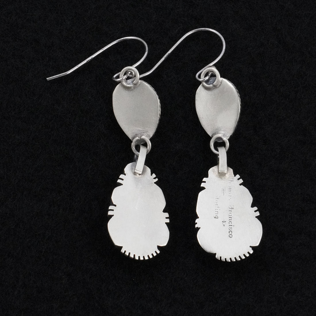 Thomas Francisco Turquoise & Sterling Silver Earrings