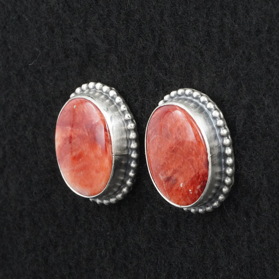 Darrin Livingston Spiny Oyster & Sterling Silver Necklace Set