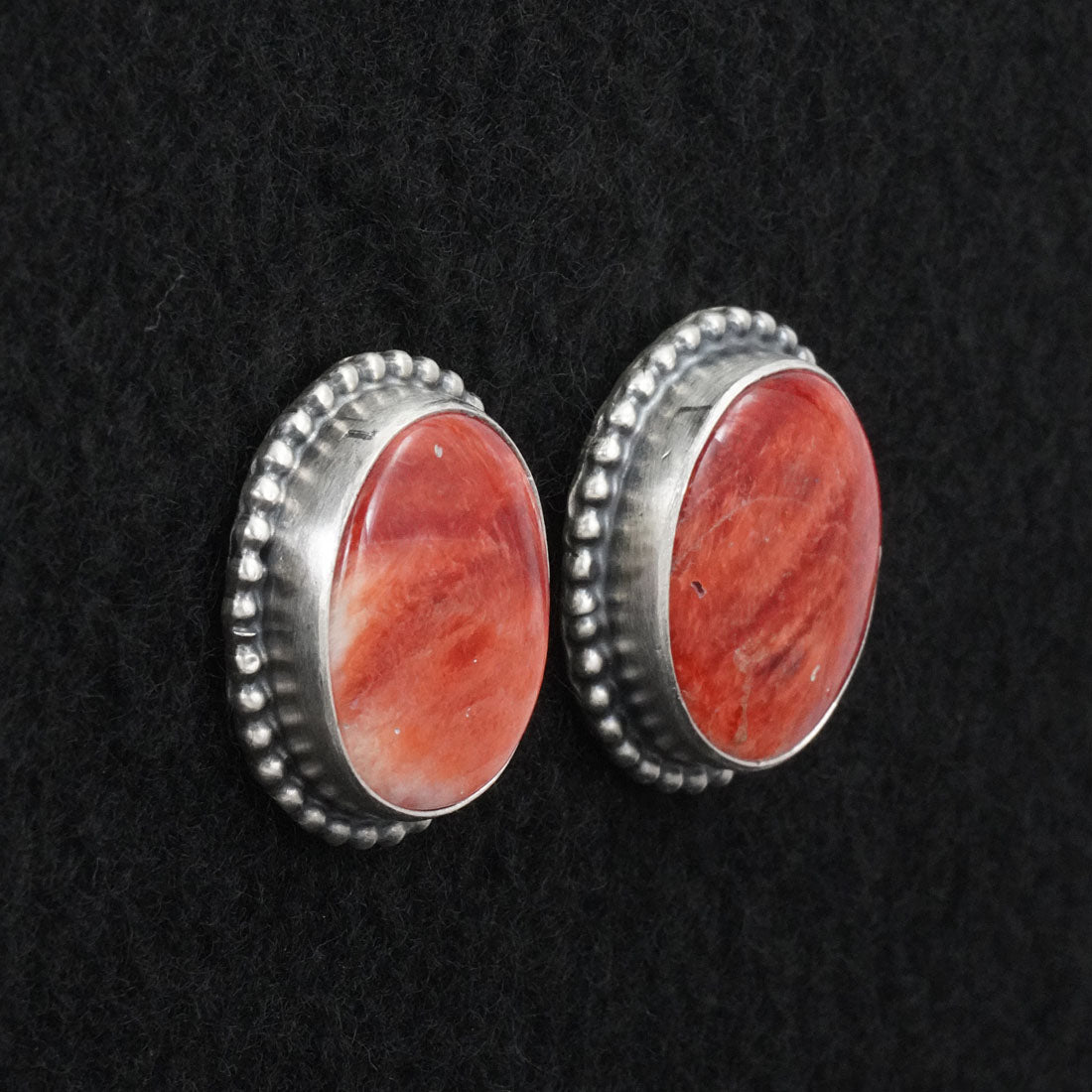 Darrin Livingston Spiny Oyster & Sterling Silver Necklace Set