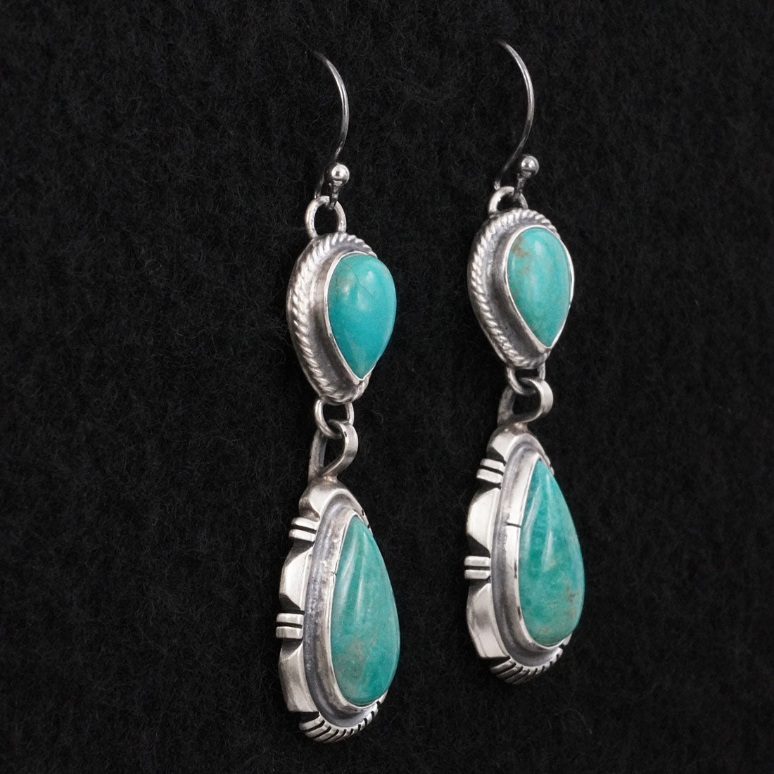 Thomas Francisco Turquoise & Sterling Silver Earrings
