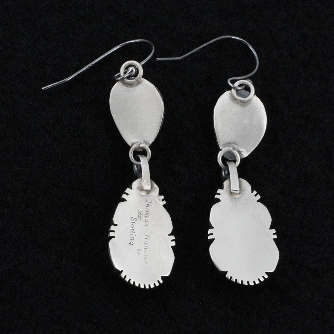 Thomas Francisco Turquoise & Sterling Silver Earrings