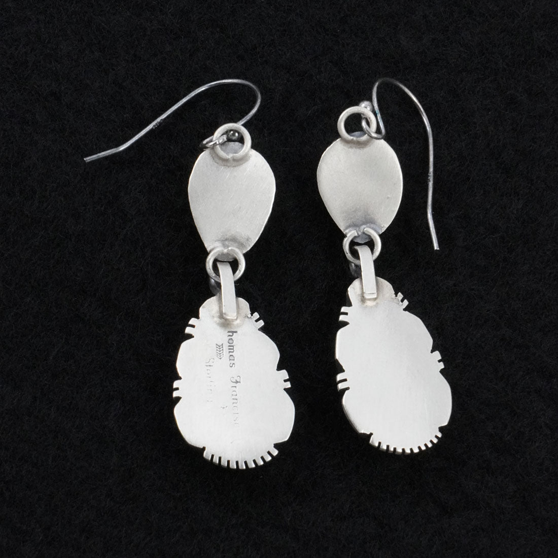 Thomas Francisco Turquoise & Sterling Silver Earrings