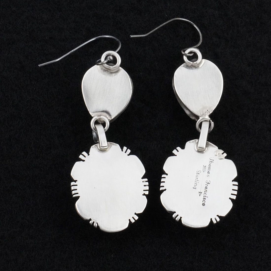 Thomas Francisco Turquoise & Sterling Silver Earrings