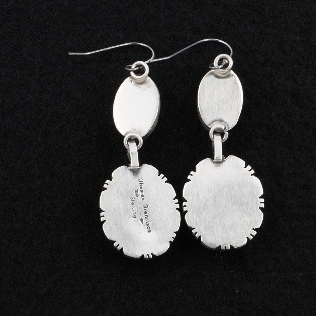 Thomas Francisco Turquoise & Sterling Silver Earrings