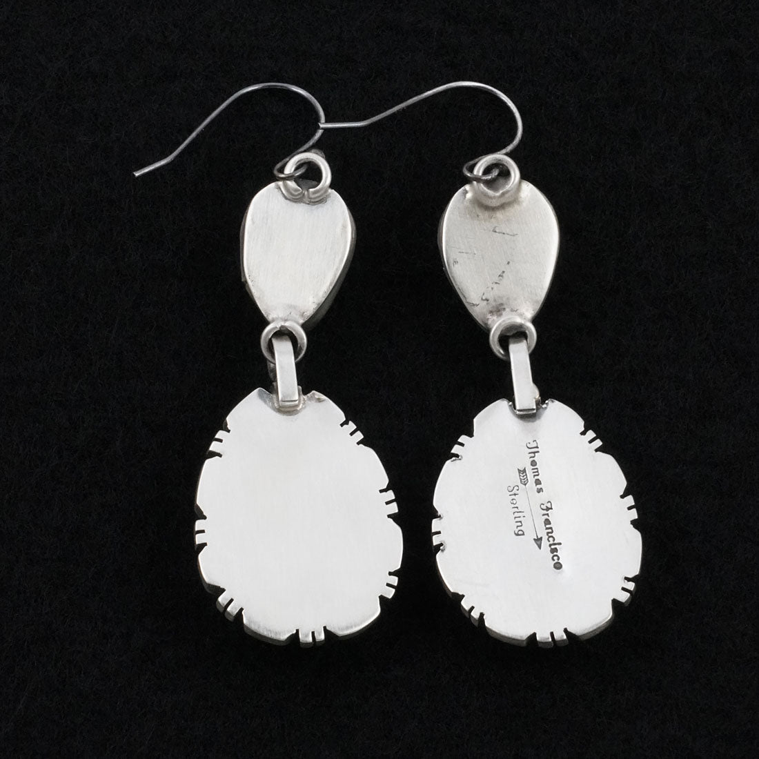 Thomas Francisco Turquoise & Sterling Silver Earrings