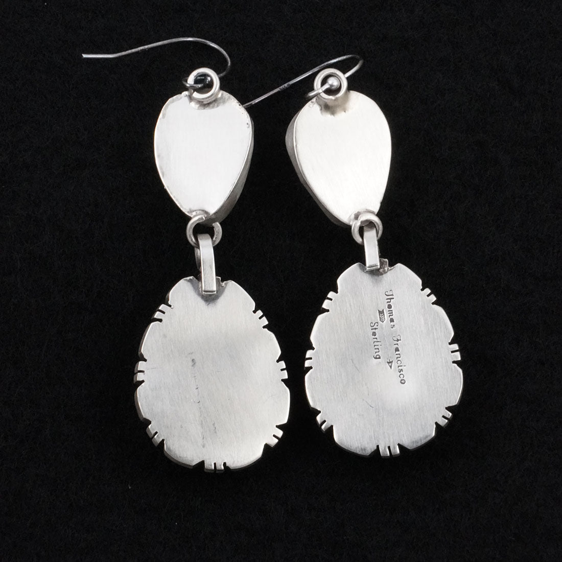 Thomas Francisco Turquoise & Sterling Silver Earrings
