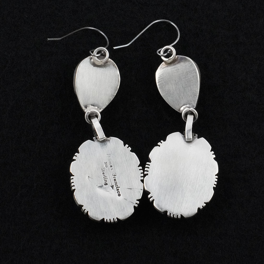 Thomas Francisco Turquoise & Sterling Silver Earrings