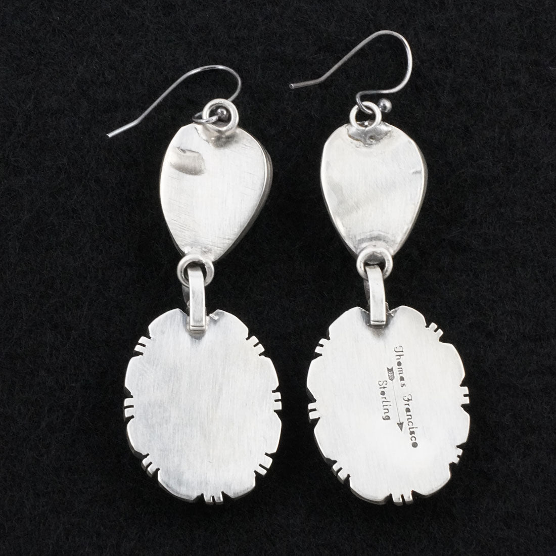 Thomas Francisco Turquoise & Sterling Silver Earrings