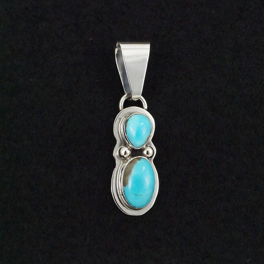 Kathleen Livingston Turquoise & Sterling Silver Pendant