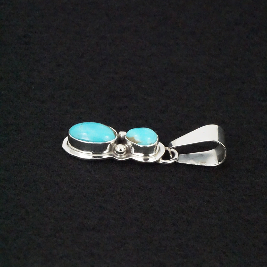 Kathleen Livingston Turquoise & Sterling Silver Pendant