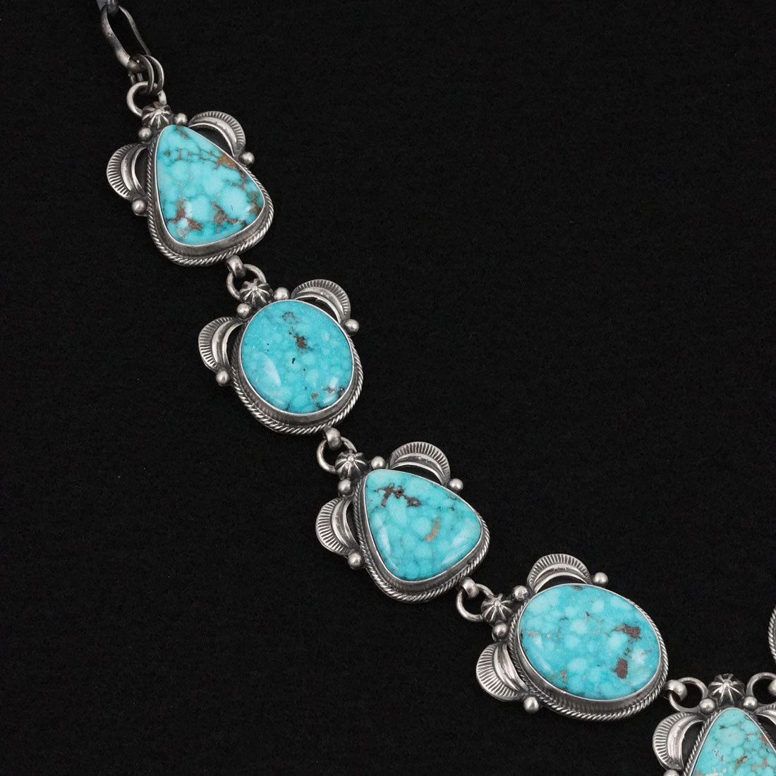 Randy Boyd Turquoise & Sterling Silver Necklace Set