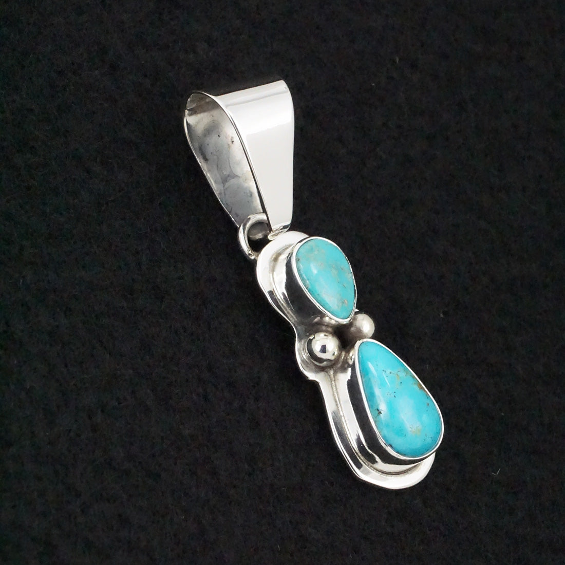 Kathleen Livingston Turquoise & Sterling Silver Pendant