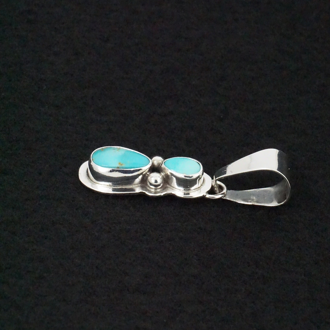 Kathleen Livingston Turquoise & Sterling Silver Pendant