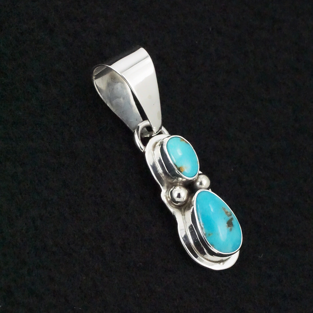 Kathleen Livingston Turquoise & Sterling Silver Pendant