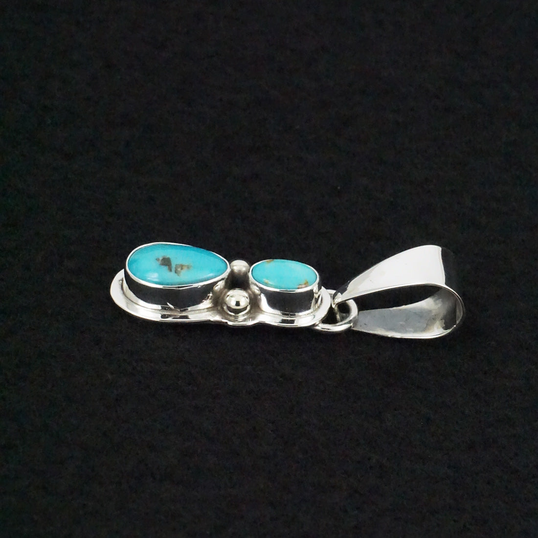 Kathleen Livingston Turquoise & Sterling Silver Pendant