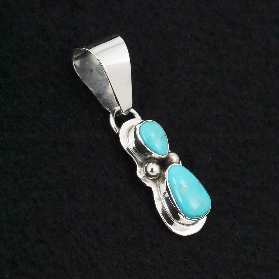 Kathleen Livingston Turquoise & Sterling Silver Pendant