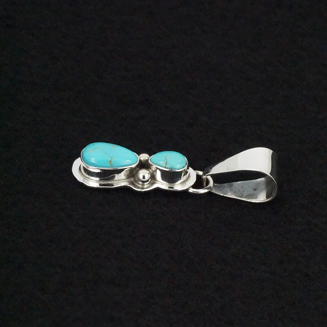 Kathleen Livingston Turquoise & Sterling Silver Pendant