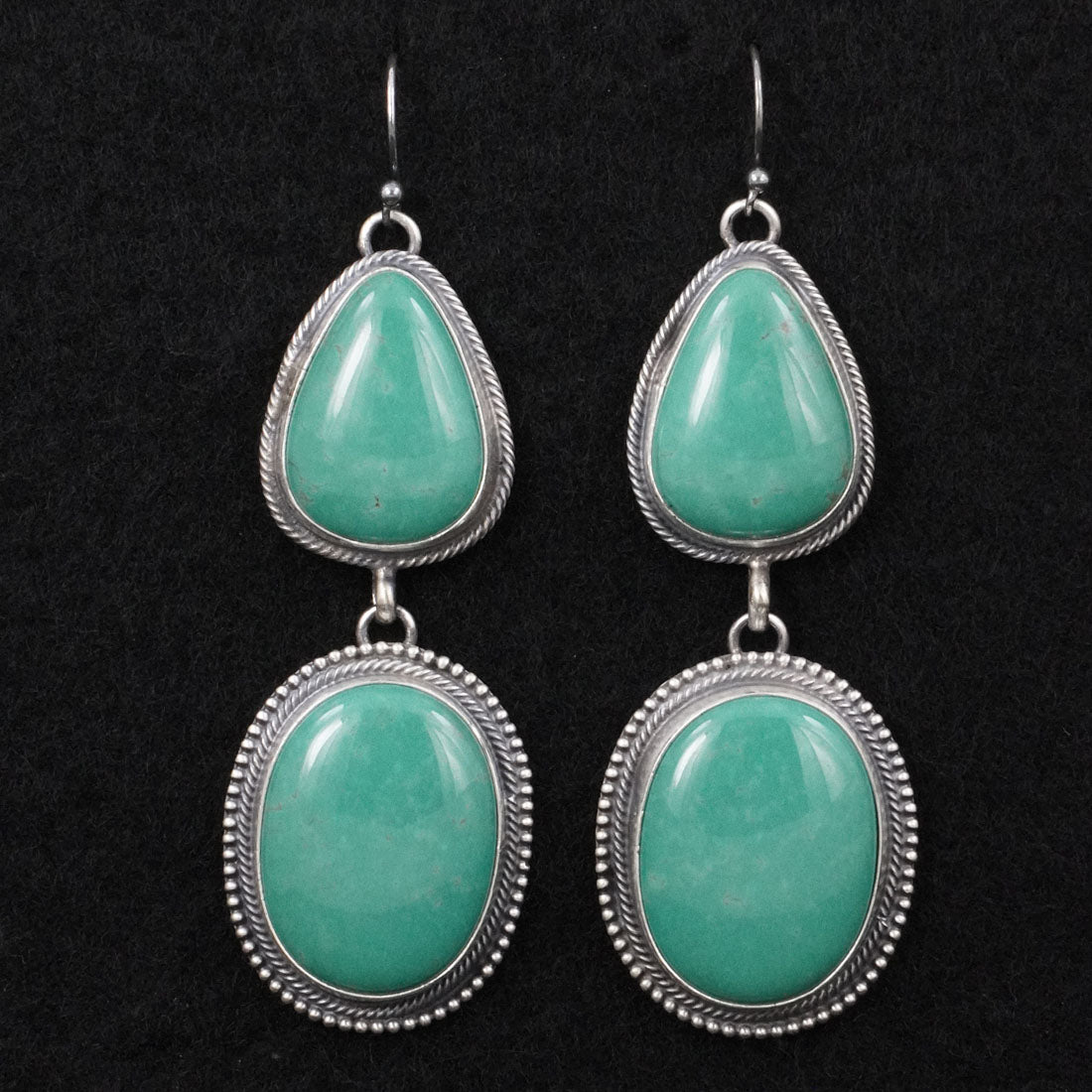 Darrin Livingston Turquoise & Sterling Silver Earrings