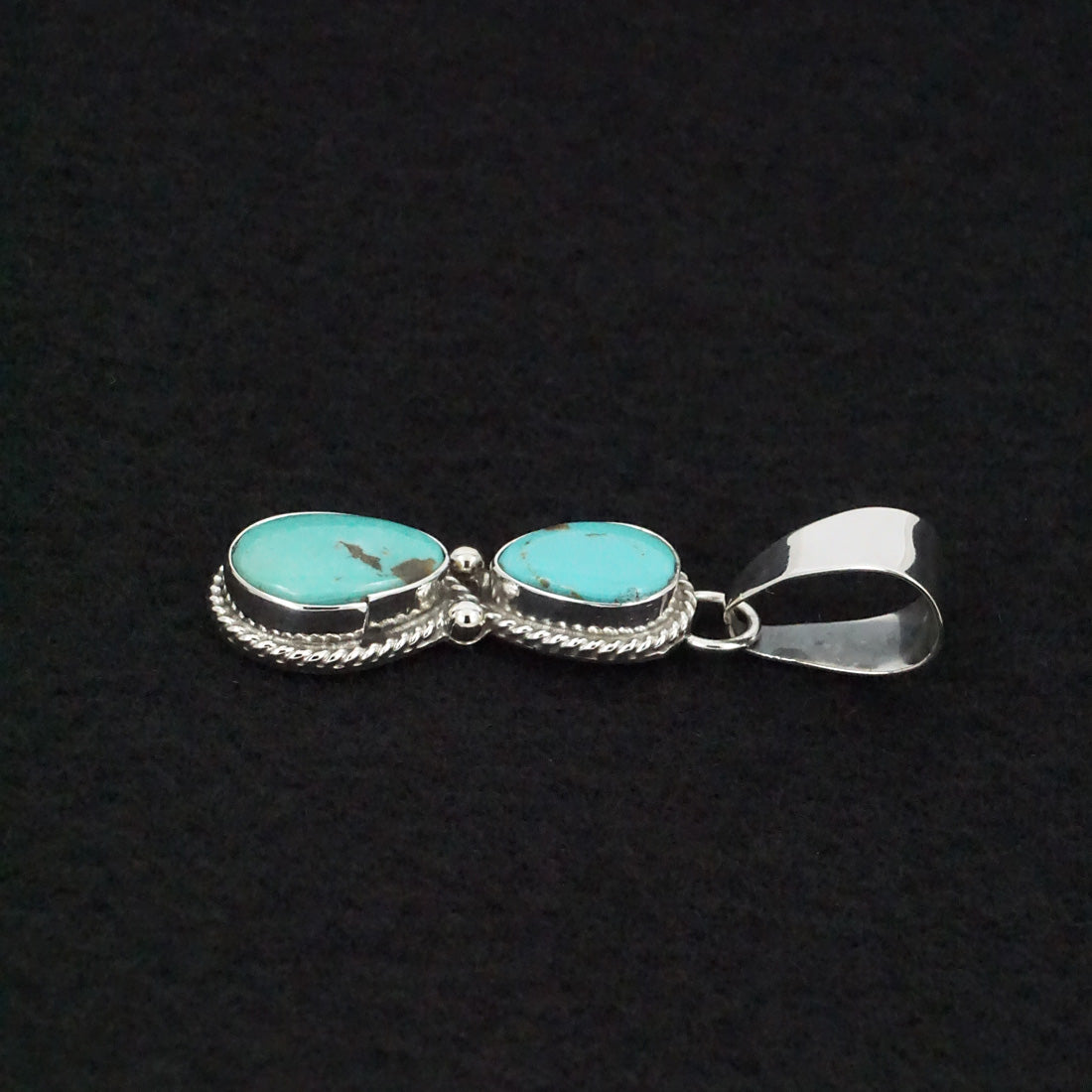 Kathleen Livingston Turquoise & Sterling Silver Pendant