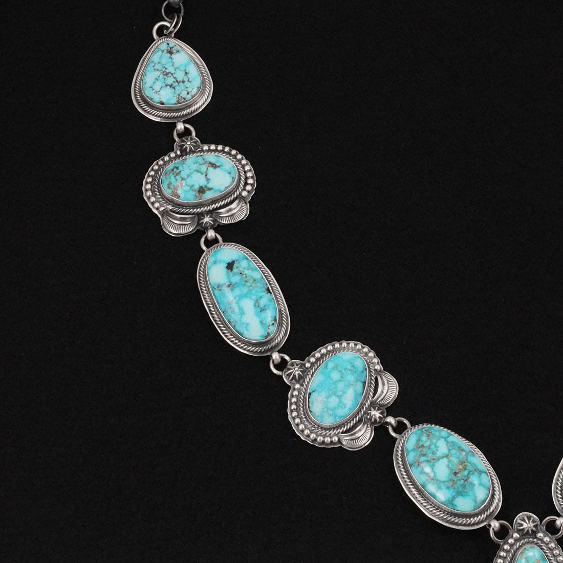 Randy Boyd Turquoise & Sterling Silver Necklace Set