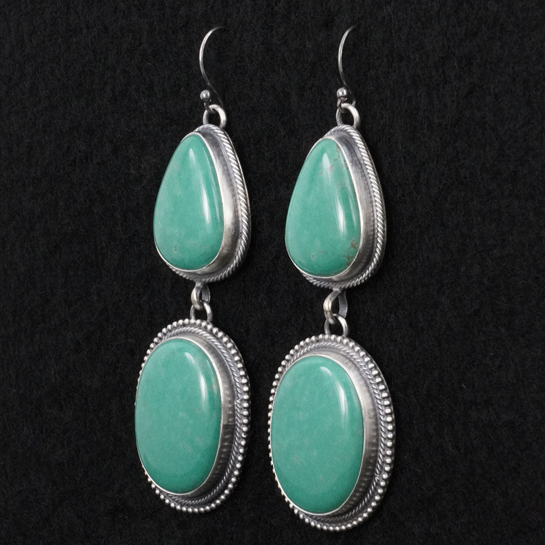 Darrin Livingston Turquoise & Sterling Silver Earrings
