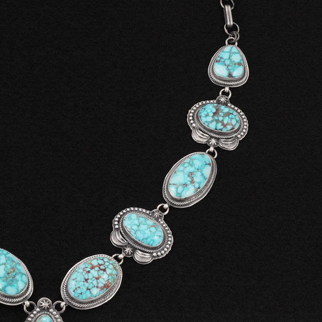 Randy Boyd Turquoise & Sterling Silver Necklace Set