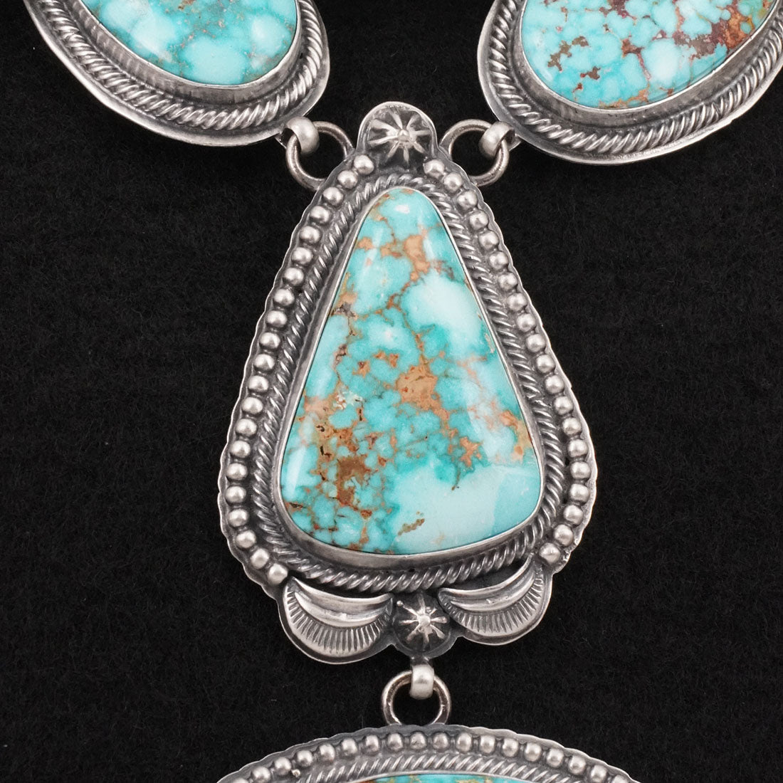 Randy Boyd Turquoise & Sterling Silver Necklace Set