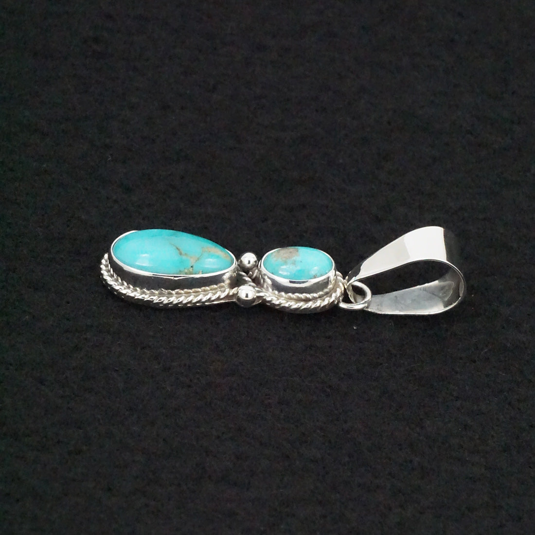 Kathleen Livingston Turquoise & Sterling Silver Pendant