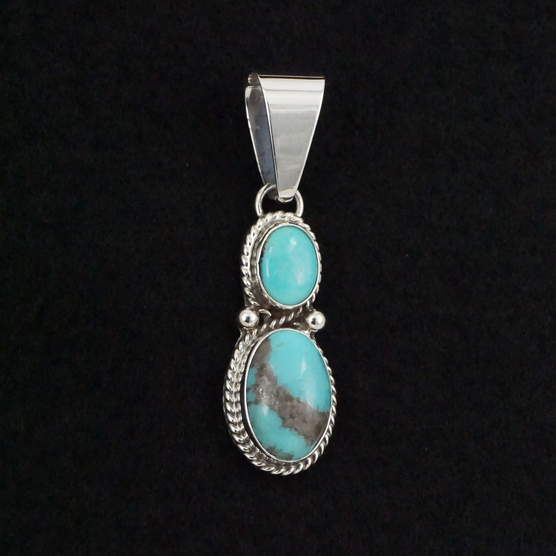 Kathleen Livingston Turquoise & Sterling Silver Pendant