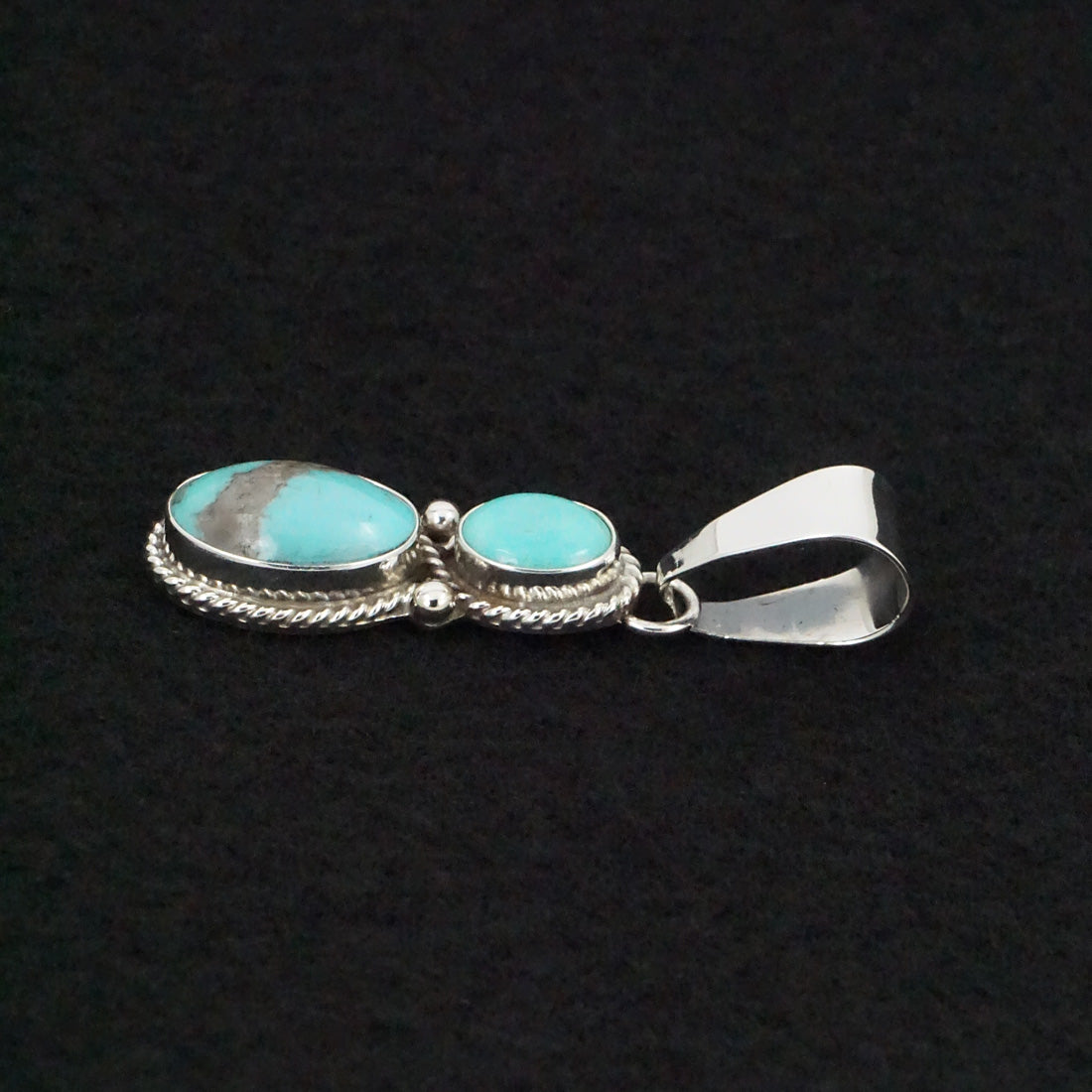 Kathleen Livingston Turquoise & Sterling Silver Pendant