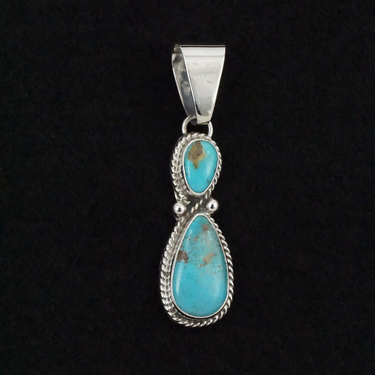 Kathleen Livingston Turquoise & Sterling Silver Pendant