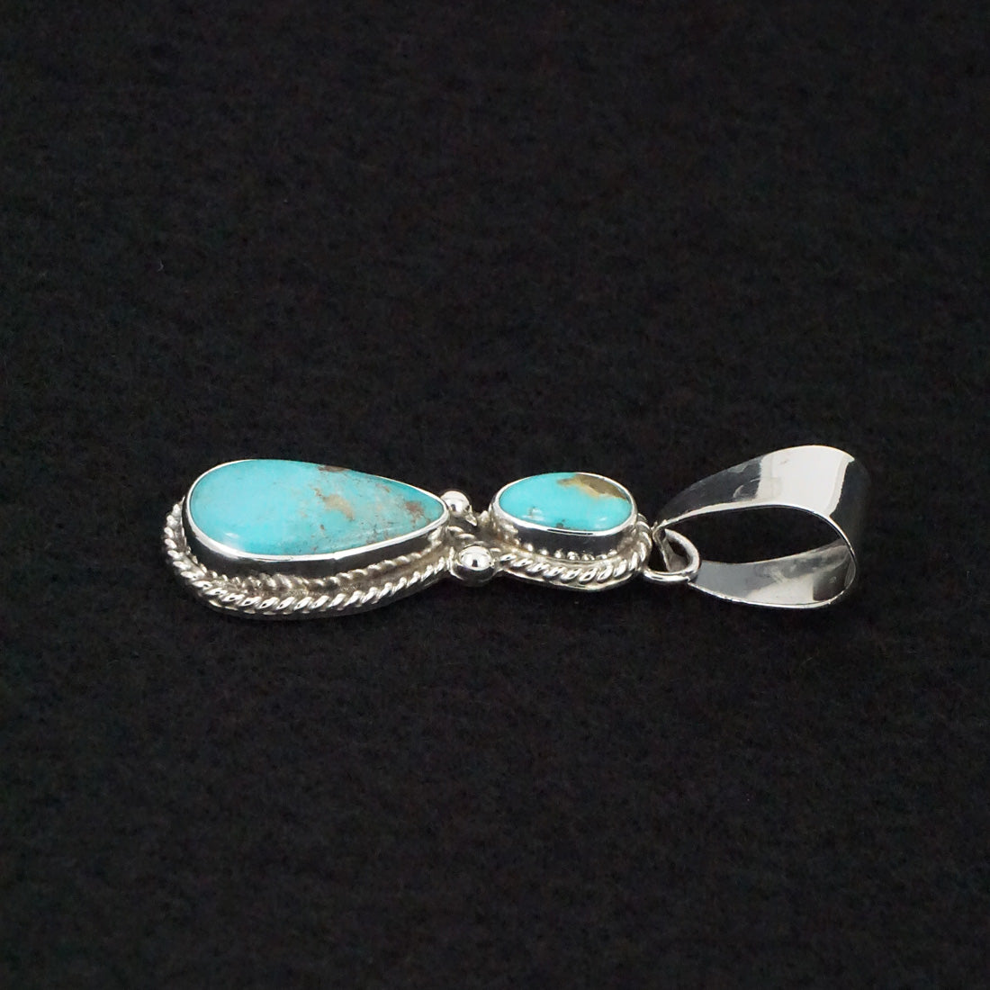 Kathleen Livingston Turquoise & Sterling Silver Pendant