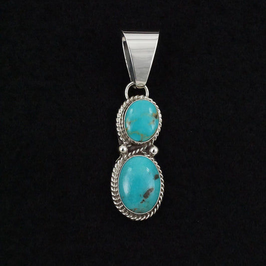 Kathleen Livingston Turquoise & Sterling Silver Pendant