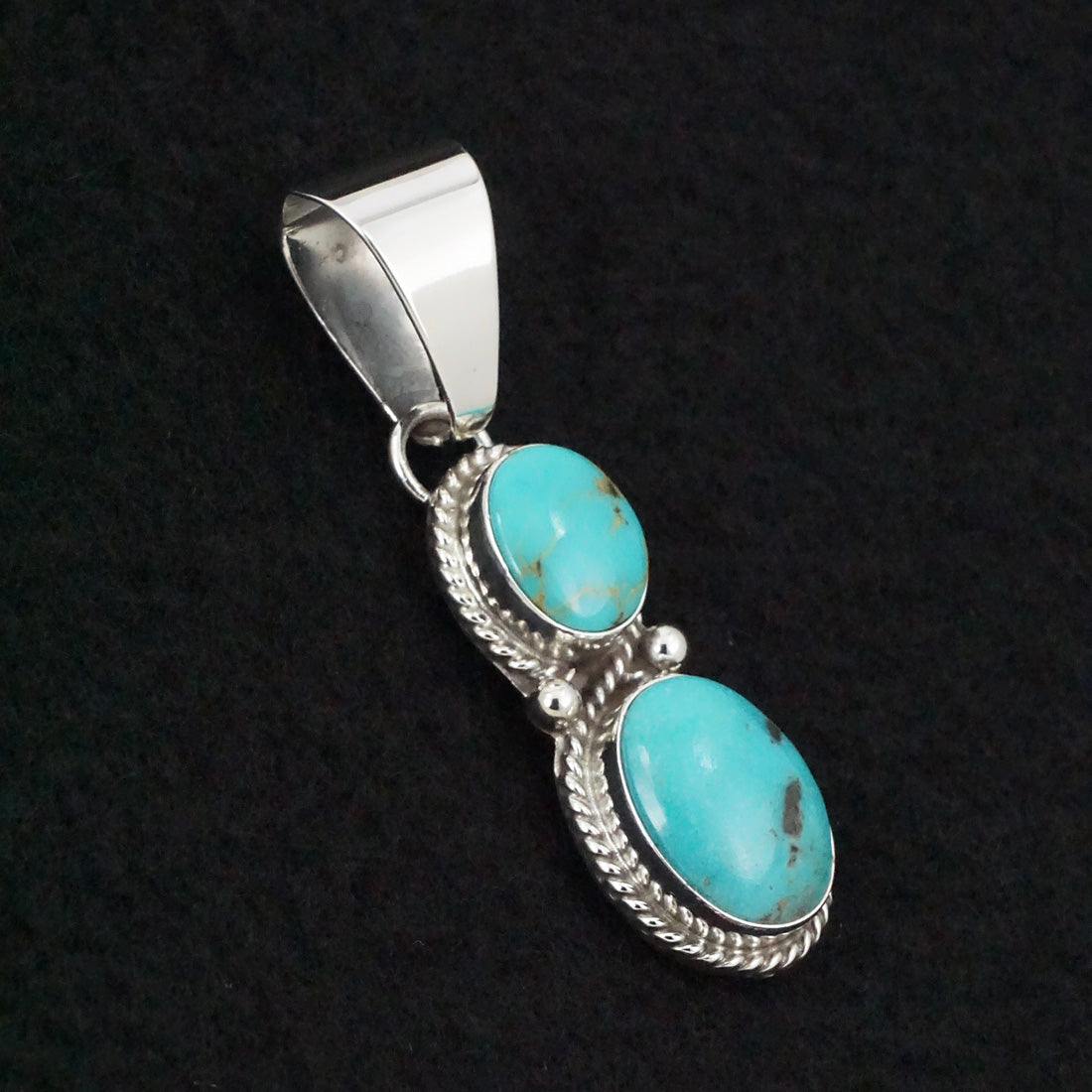 Kathleen Livingston Turquoise & Sterling Silver Pendant