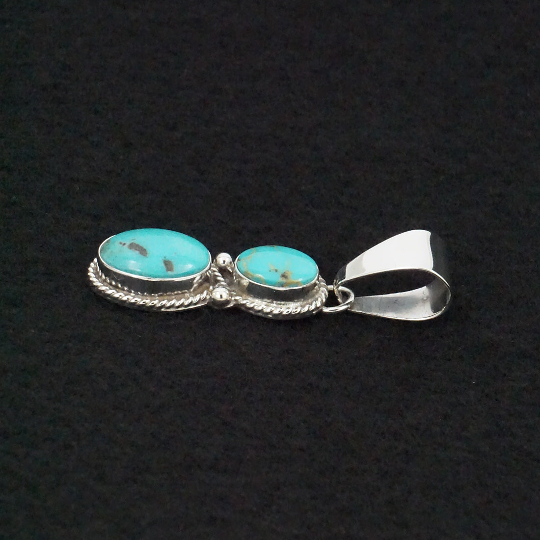 Kathleen Livingston Turquoise & Sterling Silver Pendant