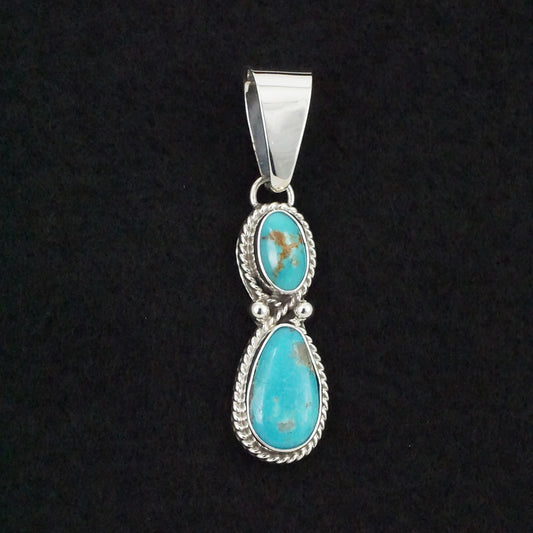 Kathleen Livingston Turquoise & Sterling Silver Pendant