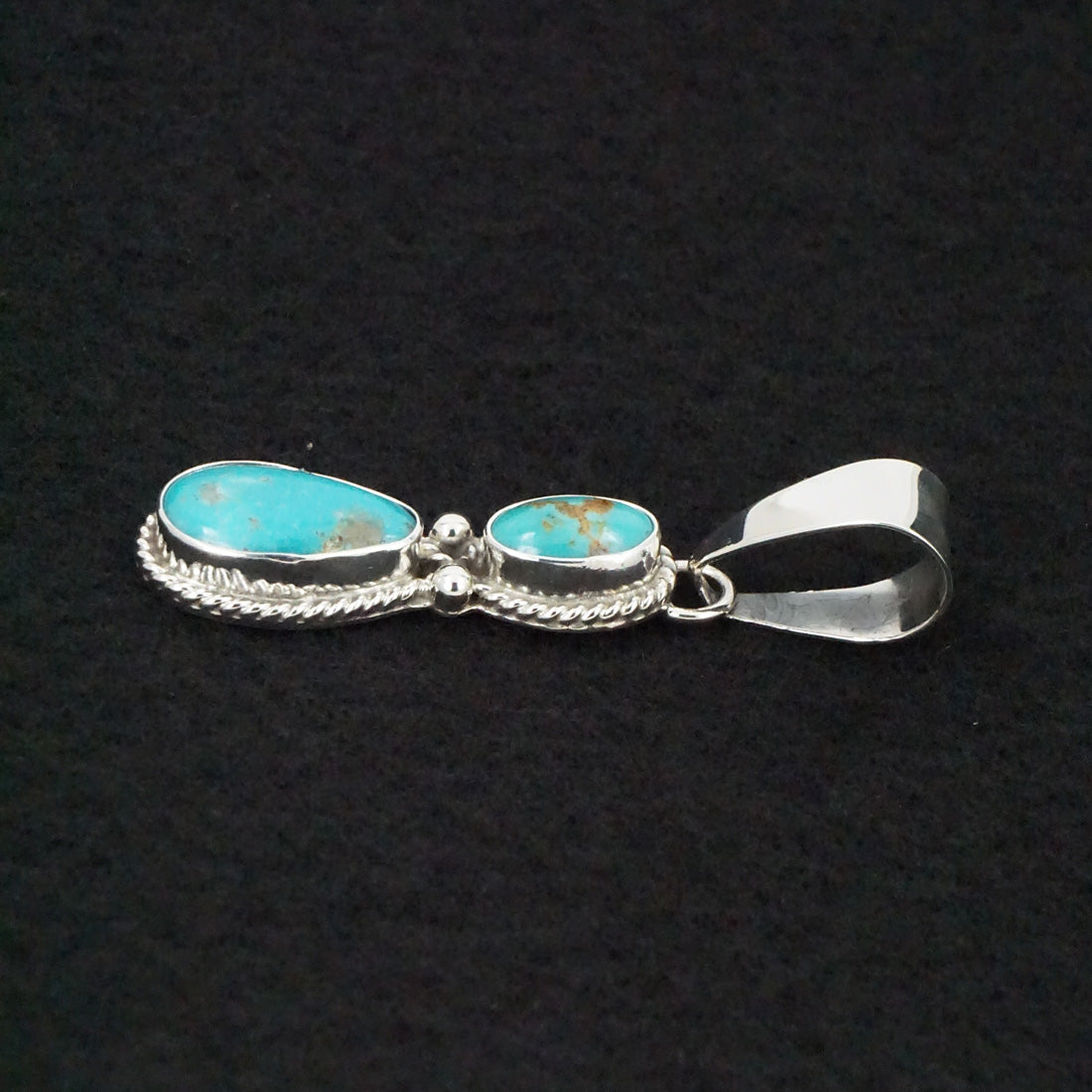 Kathleen Livingston Turquoise & Sterling Silver Pendant