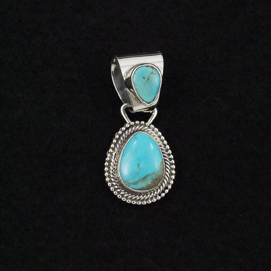 Kathleen Livingston Turquoise & Sterling Silver Pendant