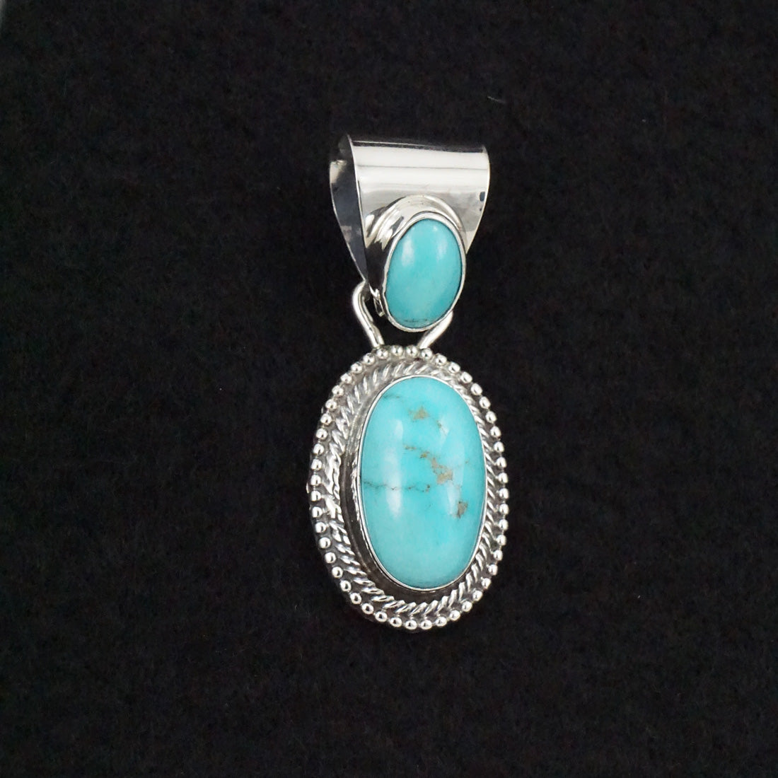 Kathleen Livingston Turquoise & Sterling Silver Pendant