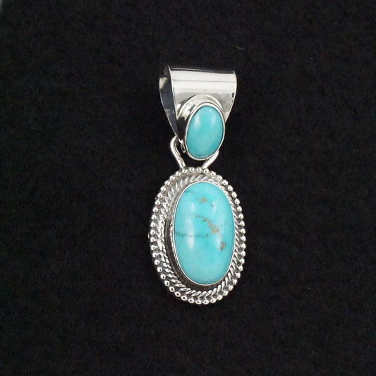 Kathleen Livingston Turquoise & Sterling Silver Pendant