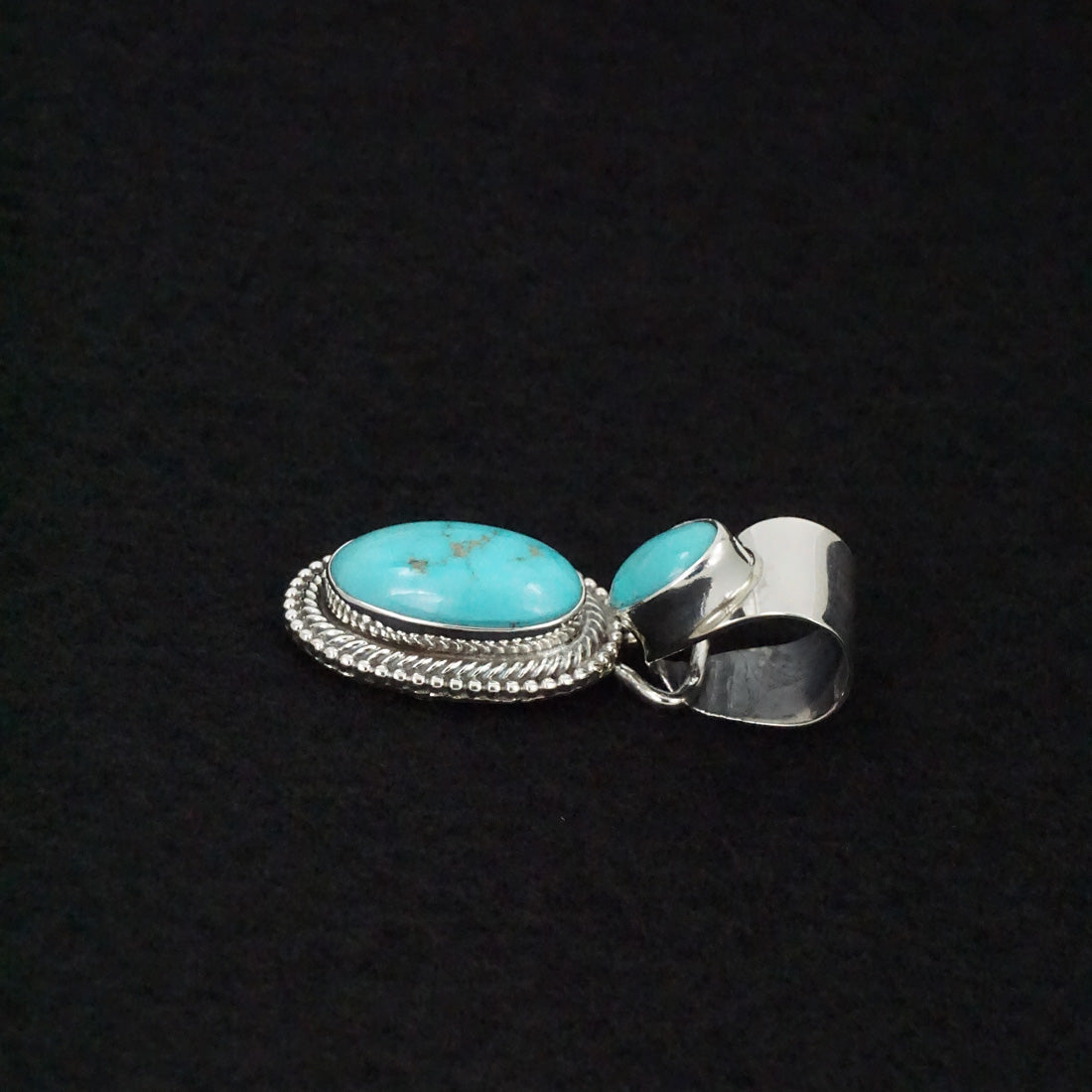 Kathleen Livingston Turquoise & Sterling Silver Pendant