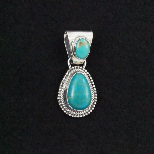 Kathleen Livingston Turquoise & Sterling Silver Pendant