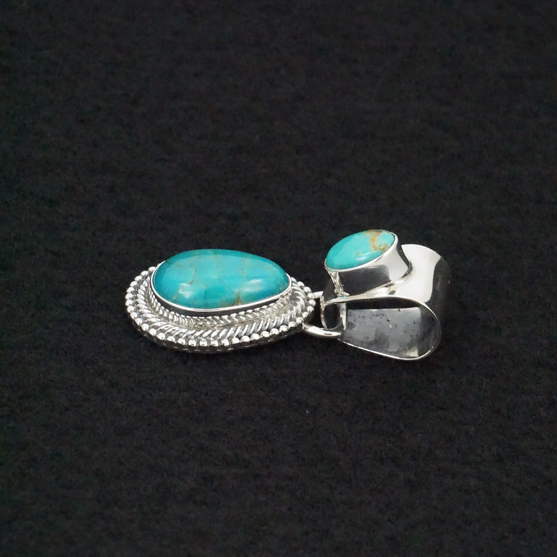 Kathleen Livingston Turquoise & Sterling Silver Pendant