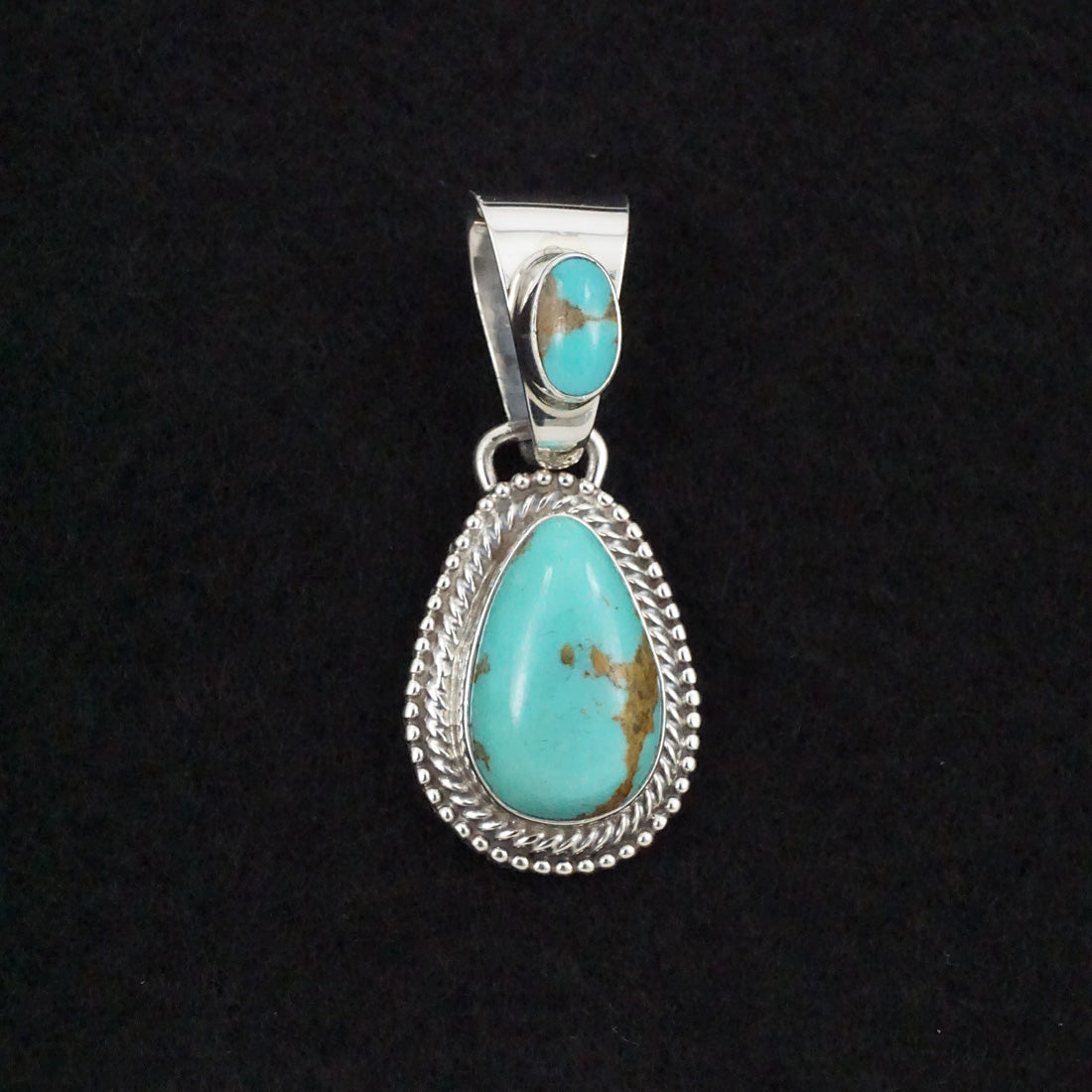 Kathleen Livingston Turquoise & Sterling Silver Pendant