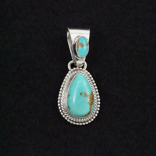 Kathleen Livingston Turquoise & Sterling Silver Pendant