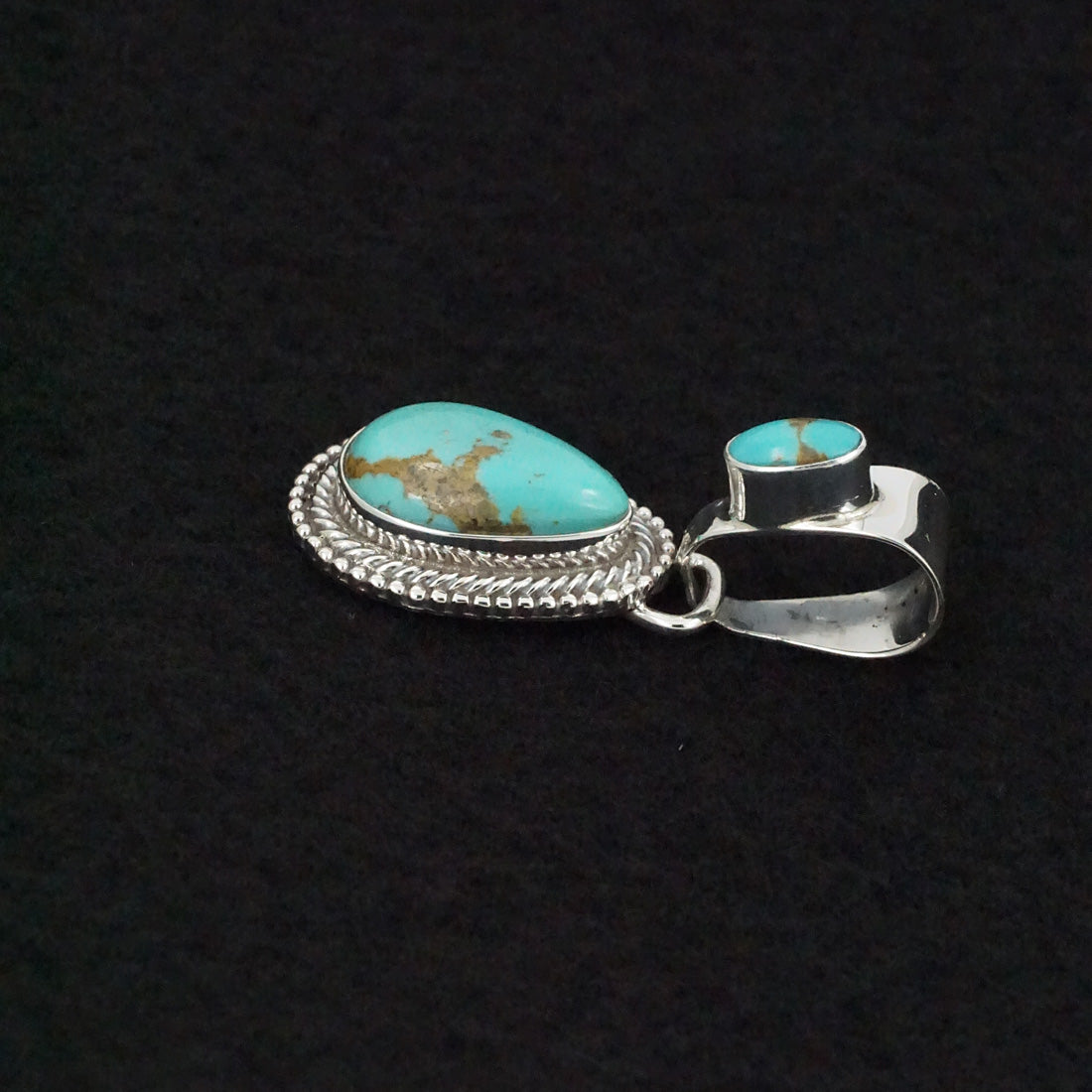 Kathleen Livingston Turquoise & Sterling Silver Pendant