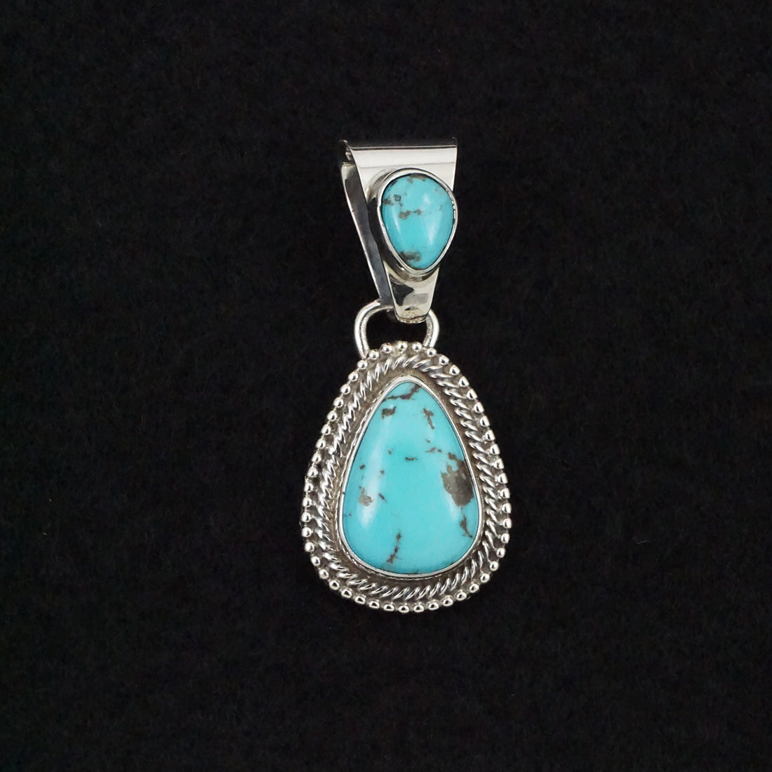 Kathleen Livingston Turquoise & Sterling Silver Pendant