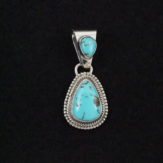 Kathleen Livingston Turquoise & Sterling Silver Pendant